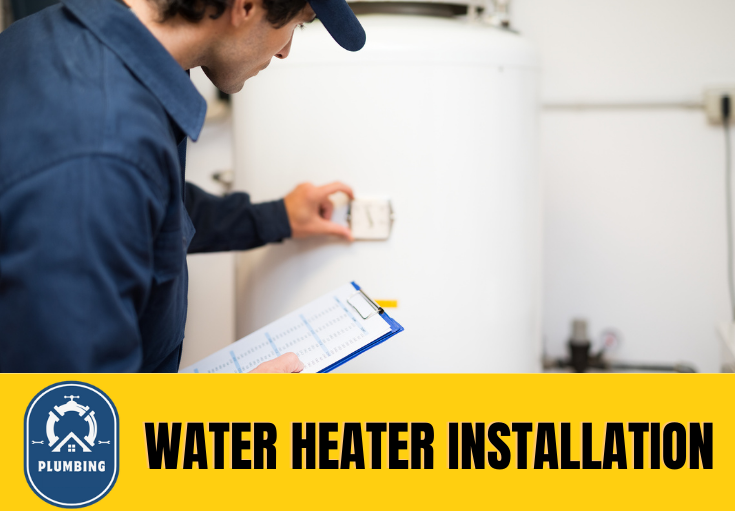 water heater installation Huddersfield